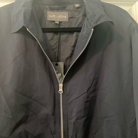 # 47 NWT | SLATE & STONE | NAVY BLUE WINDBREAKER | SIZE M - Picture 2 of 3